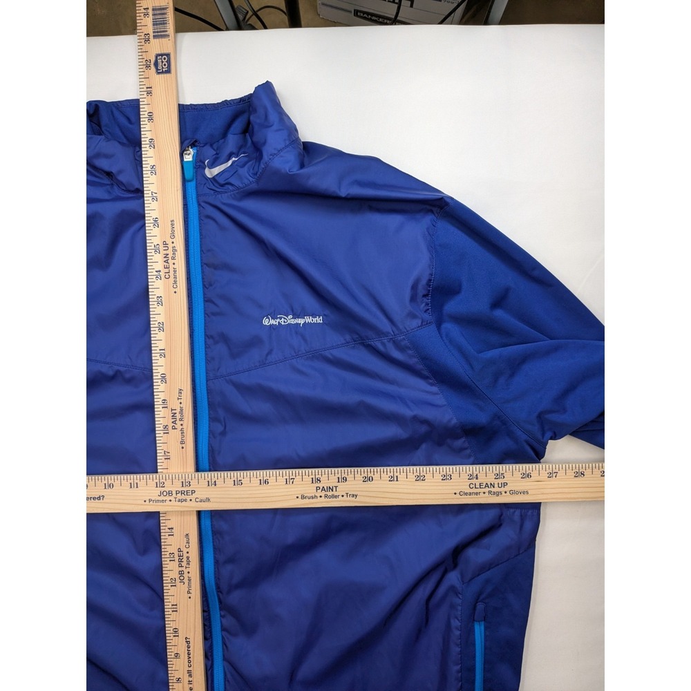 Nike Golf Walt Disney World Parks Mens 2XL Windbreaker Jacket Full Zip Blue 2886 - Picture 8 of 14
